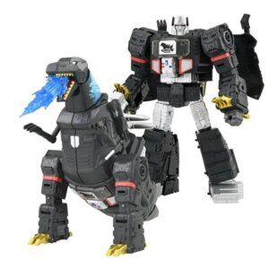 Transformers x Godzilla Synergenex Leader Class Megatron Action Figure